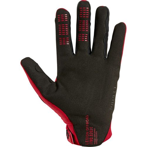 FOX LEGION THERMO GLOVES - FLO RED