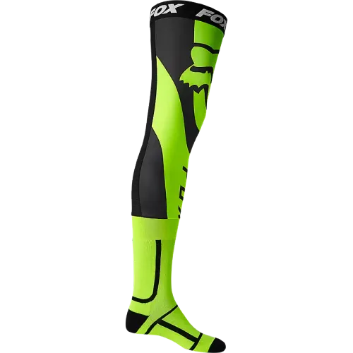 Fox Racing Mirer Knee Brace Socks (Fluorescent Yellow)