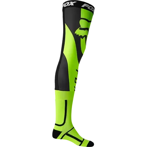 Fox Racing Mirer Knee Brace Socks (Fluorescent Yellow)