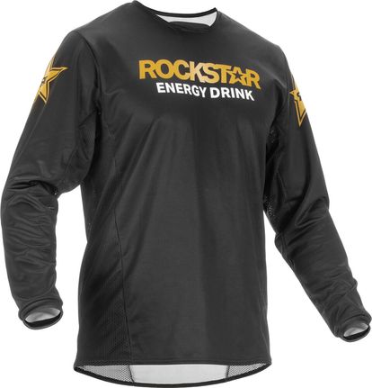 FLY RACING KINETIC ROCKSTAR JERSEY - BLACK/GOLD - ADULT 2XL - 375-0232X