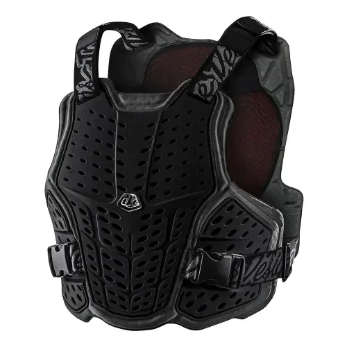 TROY LEE ROCKFIGHT CE FLEX CHEST PROTECTOR SOLID BLACK 58600300