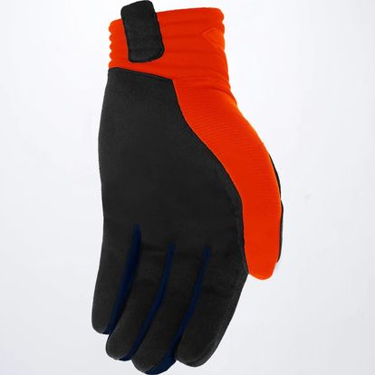 FXR RACING PRIME MX GLOVE (MIDNIGHT/HI-VIS/NUKE RED) 223378-4765