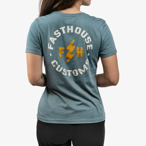 FastHouse Easy Rider Women's Tee (Heather Slate)