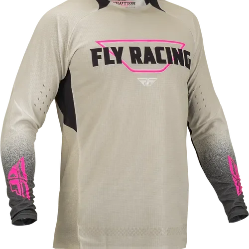 FLY RACING EVOLUTION DST JERSEY IVORY/BLACK ADULT SIZES
