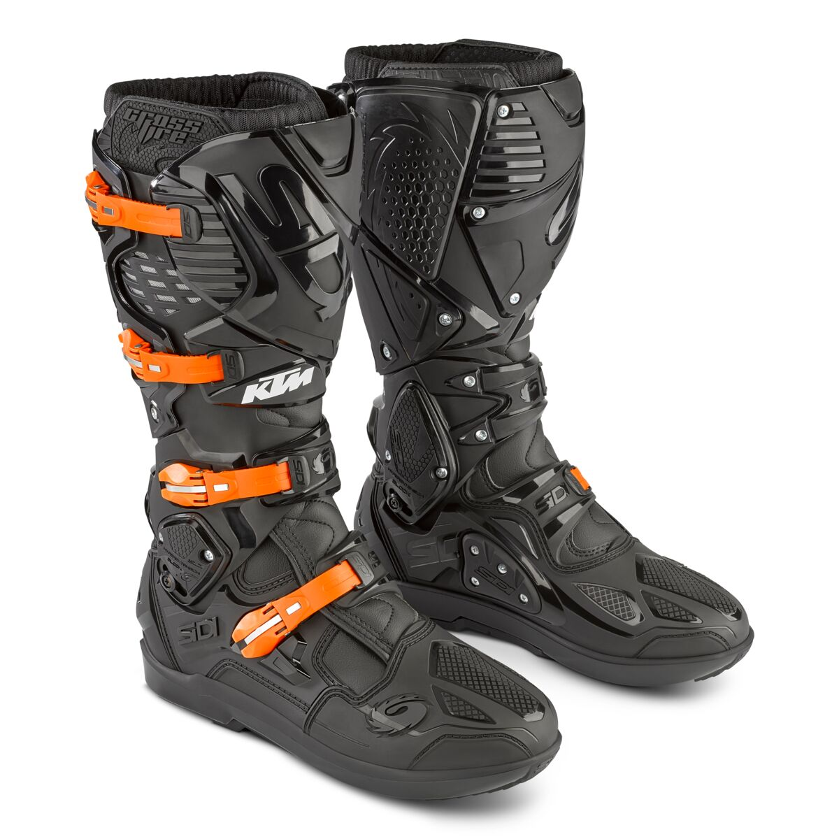 KTM SIDI CROSSFIRE 3 SRS BOOTS - BLACK/ORANGE