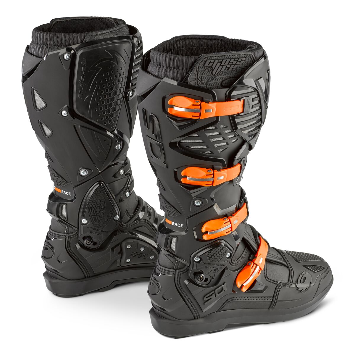 KTM SIDI CROSSFIRE 3 SRS BOOTS - BLACK/ORANGE