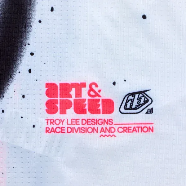Troy Lee Designs SE Ultra Jersey - Membrane White/Infra Red