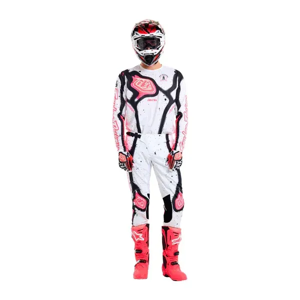 Troy Lee Designs SE Ultra Jersey - Membrane White/Infra Red