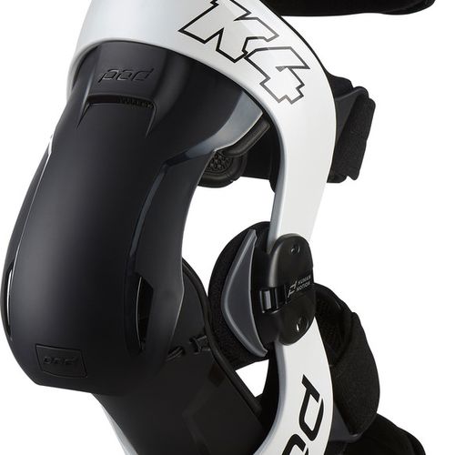 POD K4 V2.0 KNEE BRACE (PR) WHT/BLK - XS/S