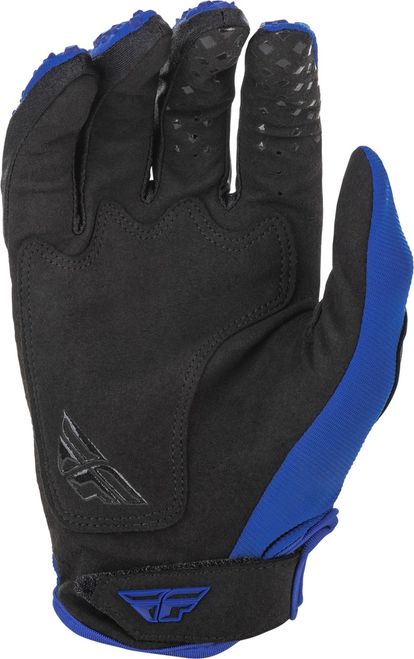 FLY RACING KINETIC GLOVES - BLUE
