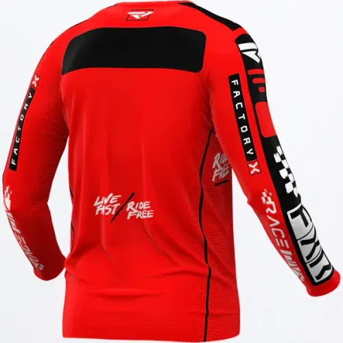 FXR PODIUM GLADIATOR MX JERSEY Red/Black ADULT SIZES