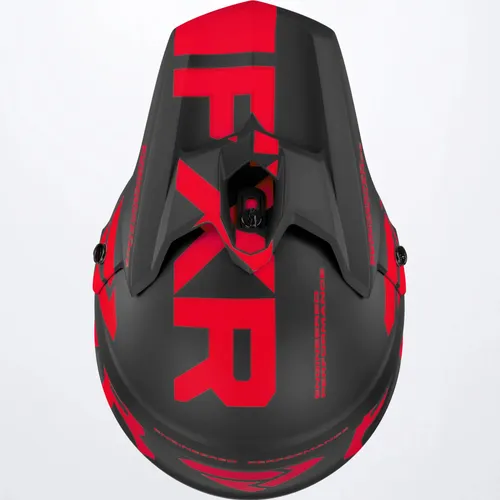 FXR Torque Team Helmet - Black/Red