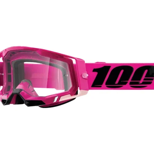 100% Racecraft 2 Goggles Maho with Clear Lens