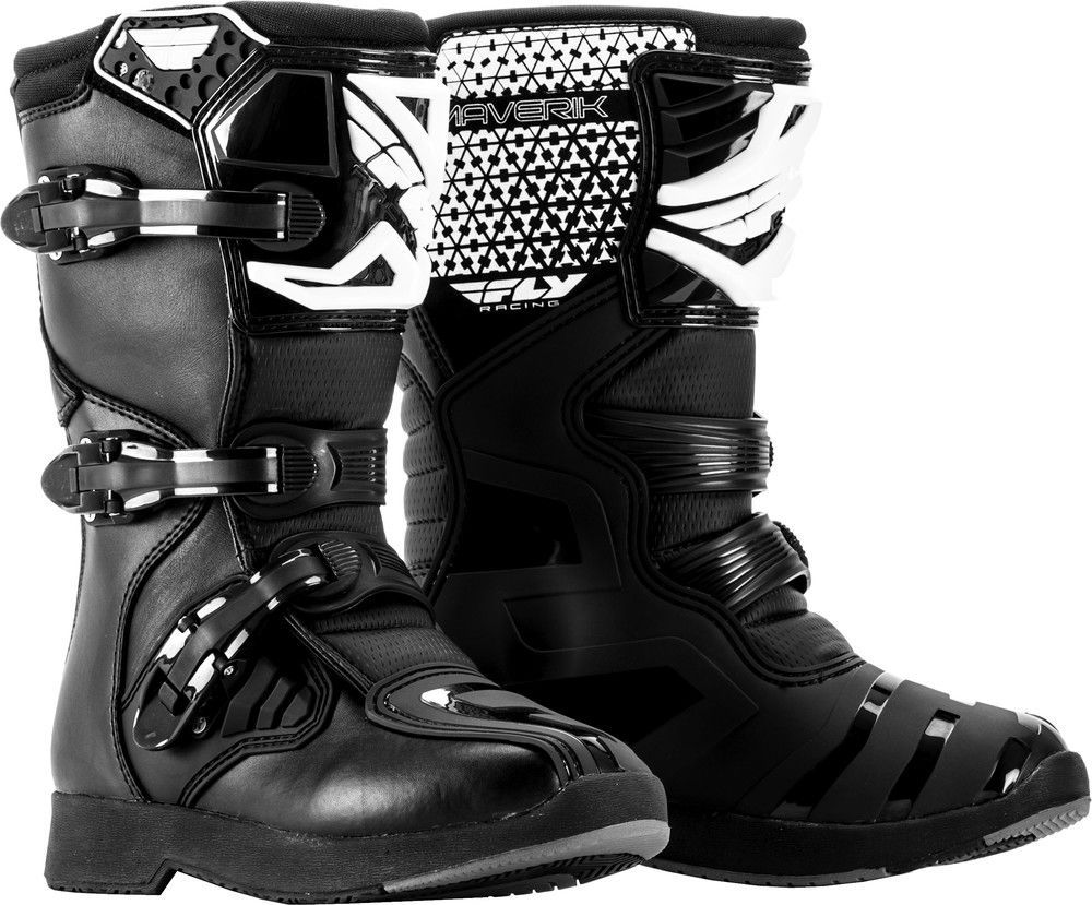 Fly Racing Youth Maverik Boots - Black
