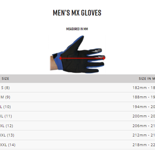 FOX AIRLINE GLOVES - GREY/BLACK