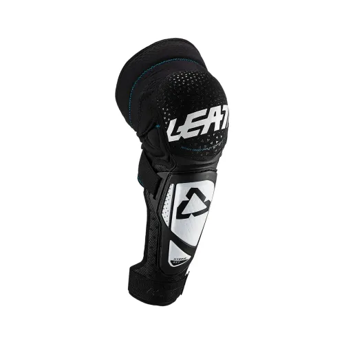 Leatt Knee & Shin Guard 3DF Hybrid EXT Jr (White/Black)