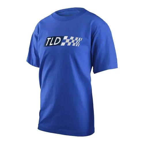 Troy Lee Designs Youth Short Sleeve Tee Boxed Out (Blue) 72456900
