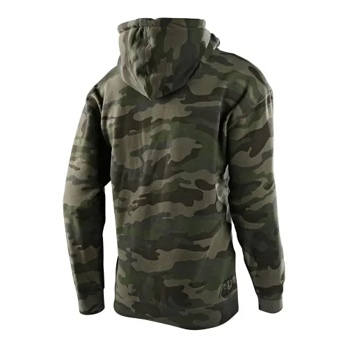 Troy Lee Designs Pullover Hoodie Signature (Camo Army Green) 2X-LARGE 731565026