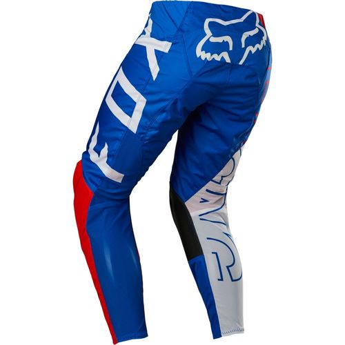 FOX YOUTH 180 SKEW PANTS - WHITE/RED/BLUE