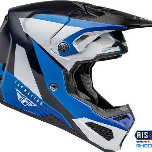Fly Racing Formula Carbon Prime Helmet - Blue/White - Adult XS