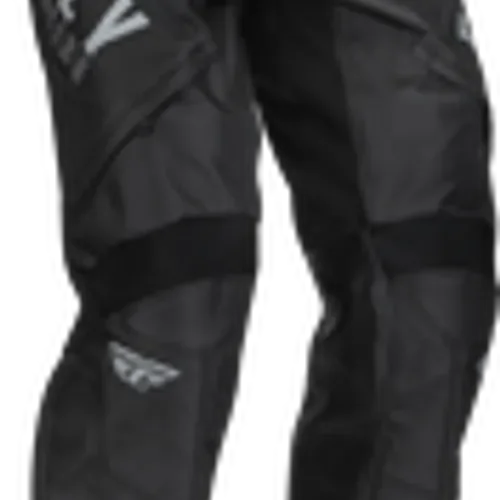 FLY RACING PATROL OVER-BOOT PANTS BLACK/WHITE ADULT SIZES