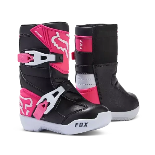 Fox Racing Kids Comp Boots (Black/Pink)
