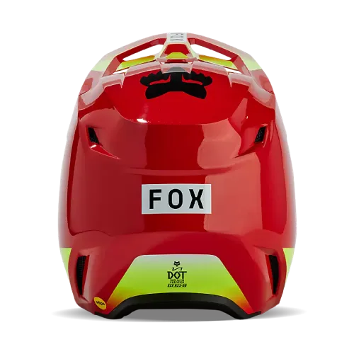 Fox Racing V1 Ballast Helmet Fluorescent Red