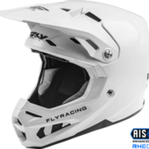 FLY RACING FORMULA CARBON SOLID HELMET WHITE SMALL