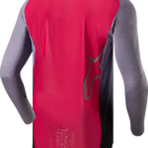 ALPINESTARS SUPERTECH DADE JERSEY - IRON/RED BERRY - MEDIUM