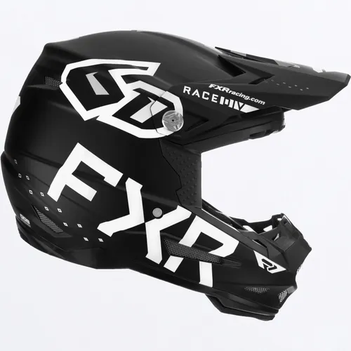 FXR ATR-2 Helmet - Black/White - 230610-1001-