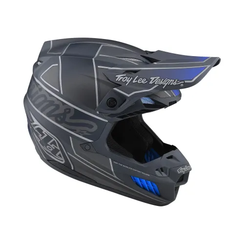 Troy Lee Designs SE5 Composite Helmet Team (Gray) (Medium) 182005013