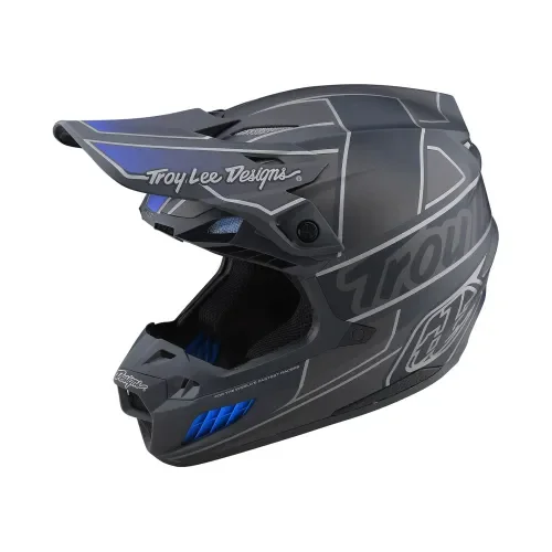 Troy Lee Designs SE5 Composite Helmet Team (Gray) (Medium) 182005013