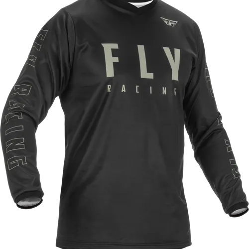FLY RACING F-16 JERSEY BLACK/GREY 2X