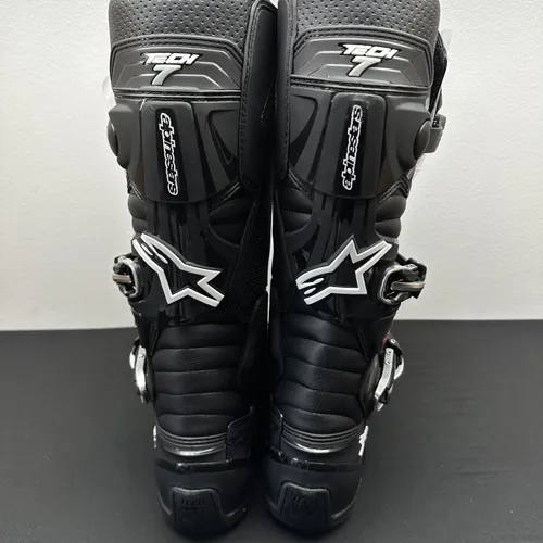 Alpinestars Tech 7 Boots - Black with MX Sole