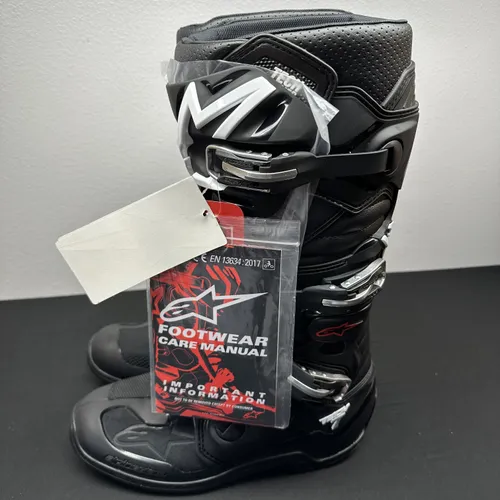 Alpinestars Tech 7 Boots - Black with MX Sole