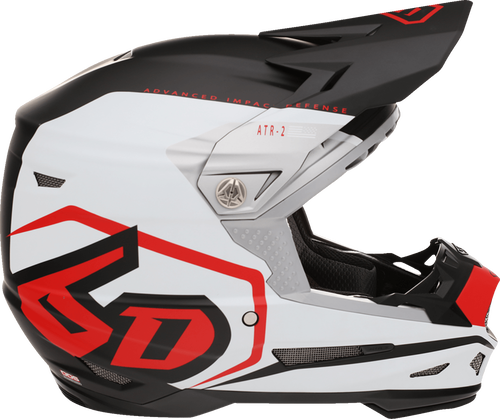 6D ATR-2 Delta Helmet - Red