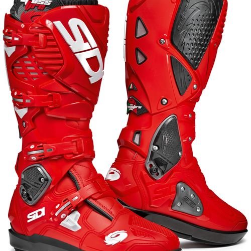 Sidi Crossfire 3 SRS Red/Red Boots - Limited Edition