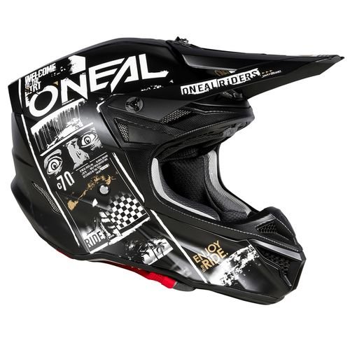 O'Neal 5 SRS Attack V.23 Helmet Black/White