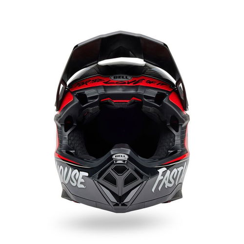 Bell Moto-10 Spherical Helmet - Fasthouse DID 25 Gloss Gray/Red