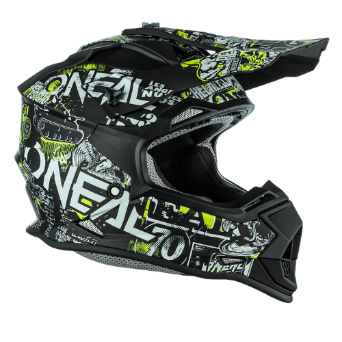 O'Neal 2 SRS Youth Attack Helmet Black
