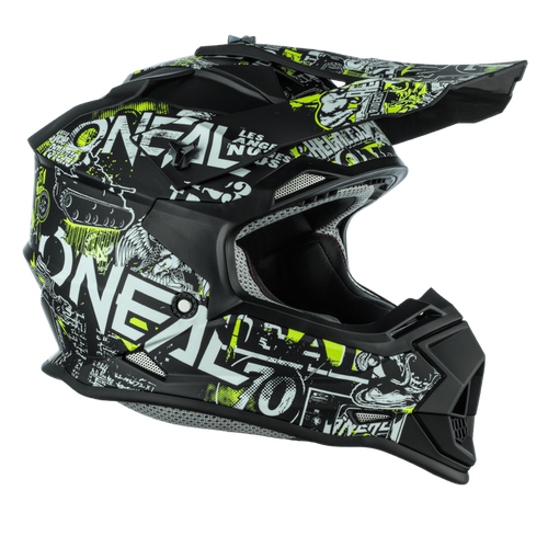O'Neal 2 SRS Youth Attack Helmet Black