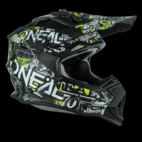 O'Neal 2 SRS Youth Attack Helmet Black