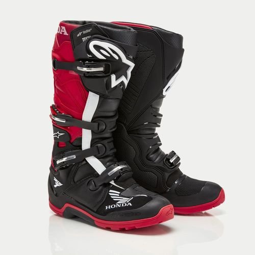Alpinestars Honda Tech 7 Enduro Drystar Boots - Black/Bright Red