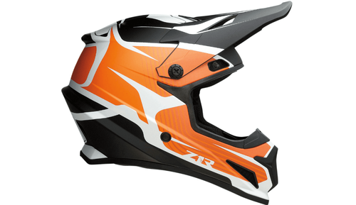 Z1R Rise Flame Orange Helmet