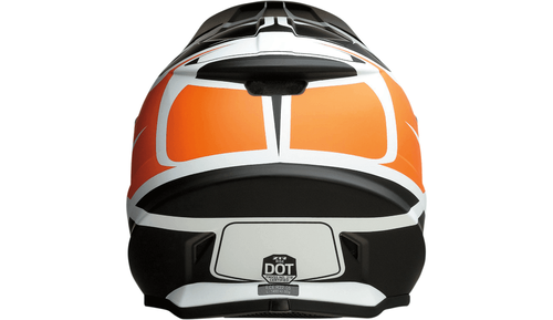Z1R Rise Flame Orange Helmet