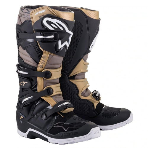 Alpinestars Tech 7 Enduro Drystar Boots - Black/Gray/Gold