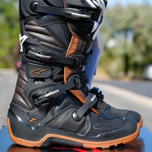 Alpinestars Tech 7 Enduro Black/Dark Brown Boots