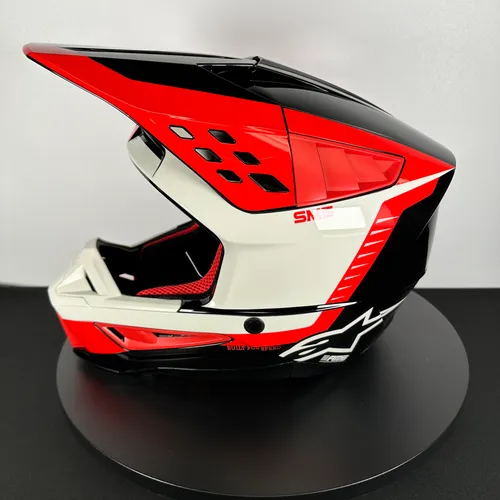 Alpinestars SM5 Helmet - Beam - Black/Gray/Red Size Large