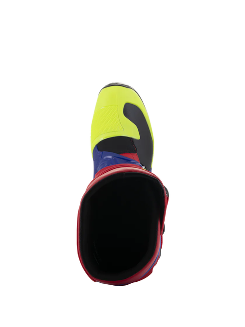 Alpinestars Tech 3 Boots - Red/Blue/Yellow - CLOSEOUT