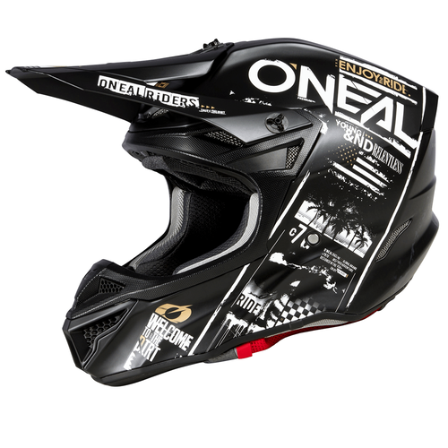 O'Neal 5 SRS Attack V.23 Helmet Black/White